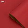 Leder Patch selbstklebend für Sofa Auto Sitz und Tasche 10 bis 35 cm – Farbe Rot