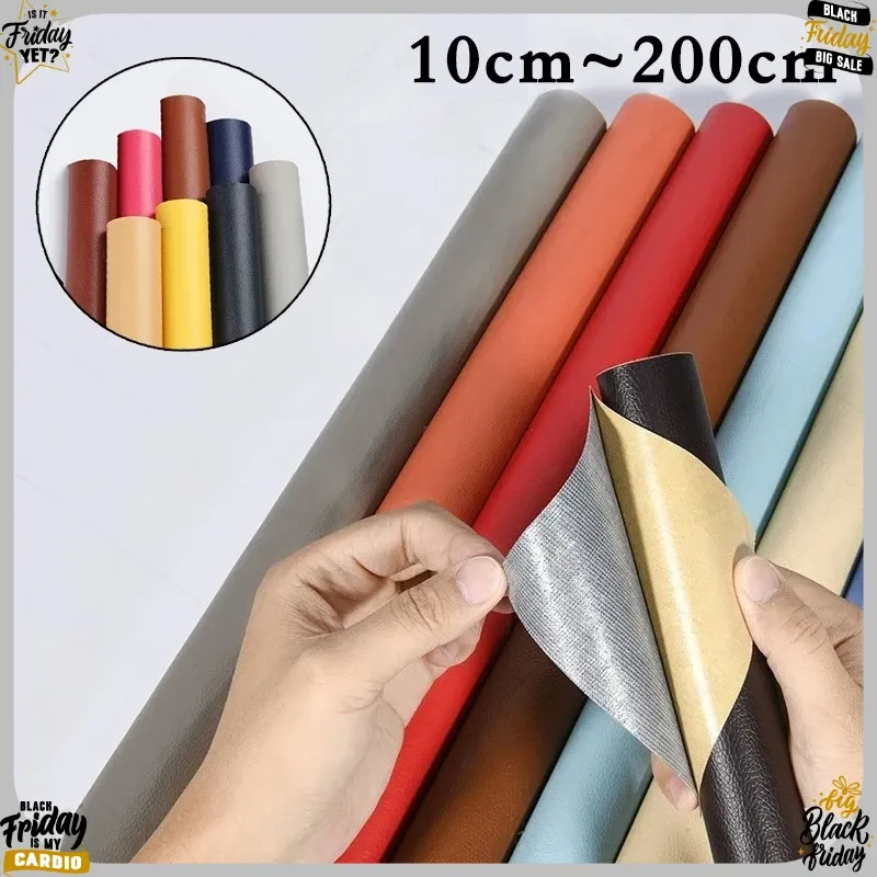Leder Patch selbstklebend für Sofa Auto Sitz und Tasche 10 bis 50 cm