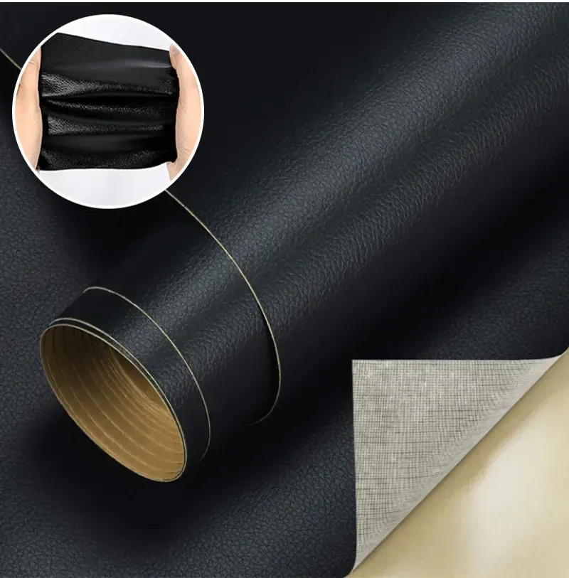 Leder Patch selbstklebend für Sofa Auto Sitz und Tasche 35 bis 200 cm