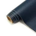 Leder Patch selbstklebend für Sofa Kissen und Tischplatte 10 bis 50 cm – Color Navy blue
