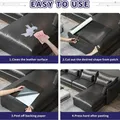 Leder Patch selbstklebend für Sofa Kissen und Tischplatte 10 bis 50 cm – 5