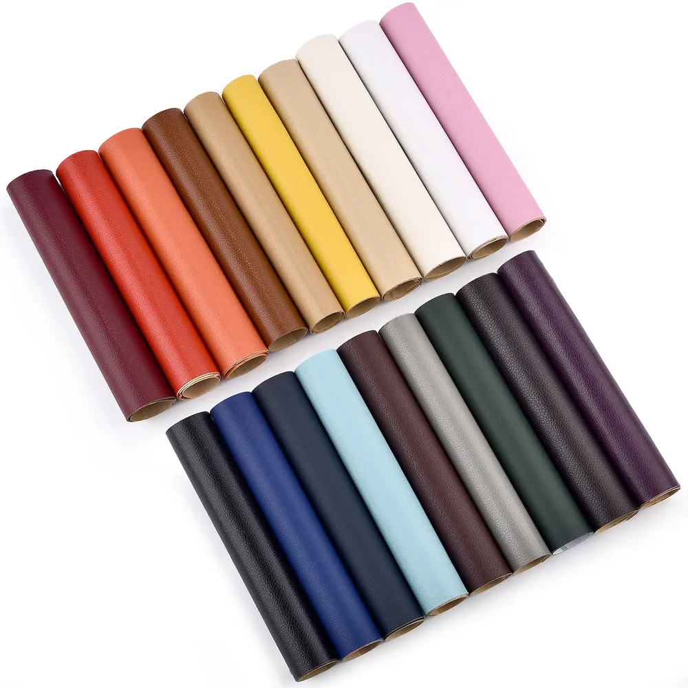 Leder Patch selbstklebend PU für Auto Sitz und Sofa 25 x 60 cm