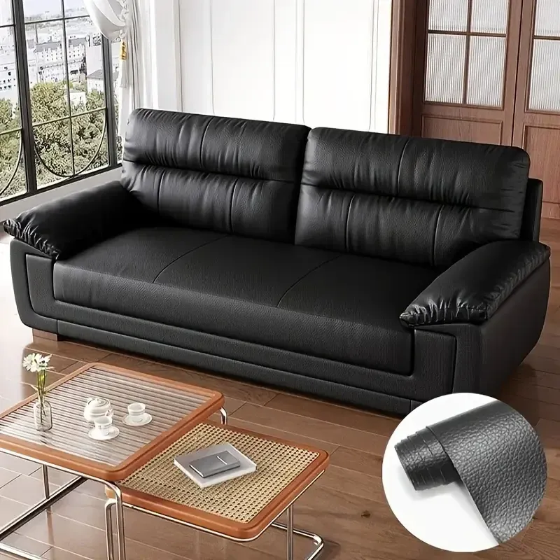 Leder Patch selbstklebend PU für Sofa Autositz und Tisch 30 cm bis 5 m