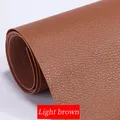 Leder Patch selbstklebend wasserdicht verschleißfest 20 bis 50 cm – Farbe Light brown