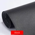Leder Patch selbstklebend wasserdicht verschleißfest 20 bis 50 cm – Farbe schwarz