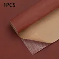 Leder Patch selbstklebend wasserdicht verschleißfest 35 bis 200 cm – Farbe reddish brown