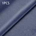 Leder Patch selbstklebend wasserdicht verschleißfest 35 bis 200 cm – Farbe dark blue
