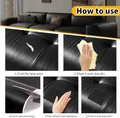 Leder Patch selbstklebend zuschneidbar für Sofa Auto Sitz und Tasche 1 bis 3 Stück – 5