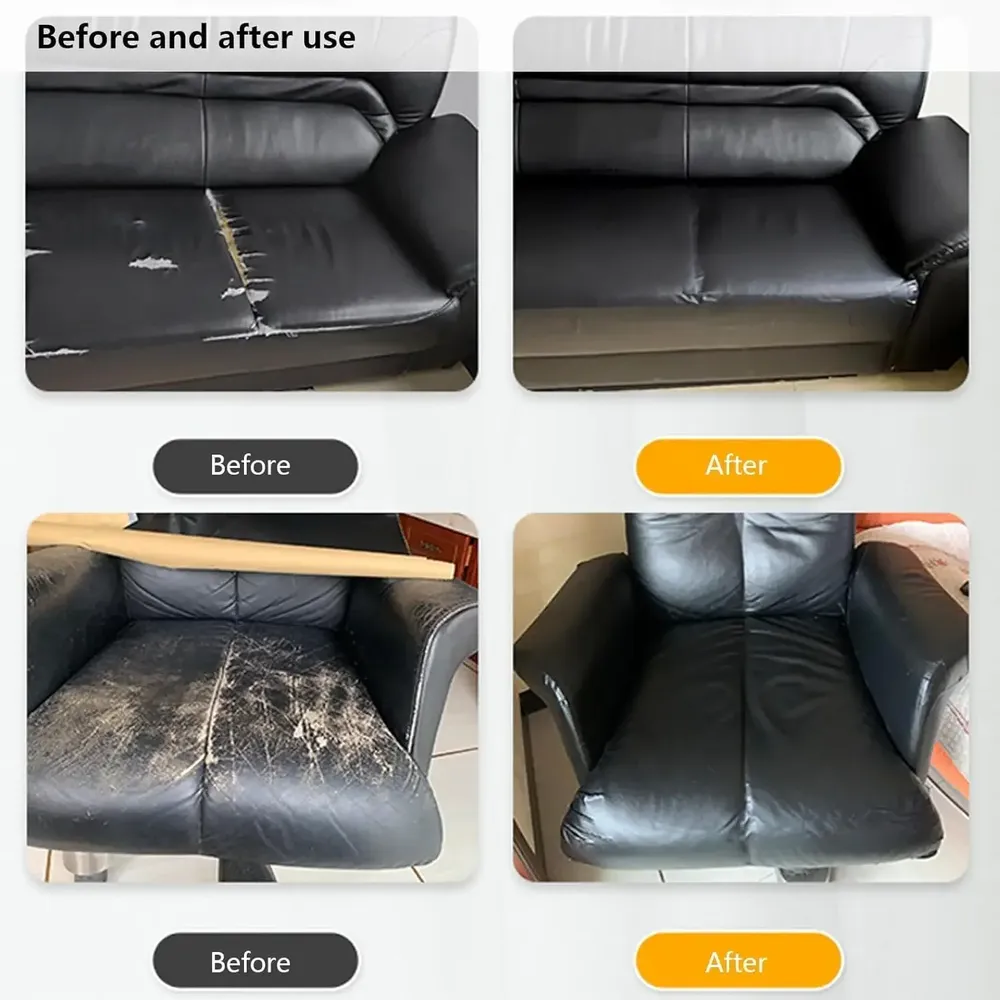 Leder Patch selbstklebend zuschneidbar für Sofa Auto Sitz und Tasche 1 bis 3 Stück