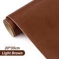 Leder Patches PU selbstklebend für Sofa und Taschenreparatur – Color Grün (13)