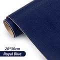 Leder Patches PU selbstklebend für Sofa und Taschenreparatur – Color Rot (10)
