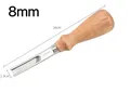 Leder Rand Beveler 4 bis 10 mm für DIY – Farbe 8mm