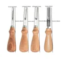 Leder Rand Beveler Holzgriff 4 bis 8 mm – 6