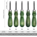 Leder Rand Beveler Leder Handwerk Werkzeug 0,8 bis 4 mm – 2