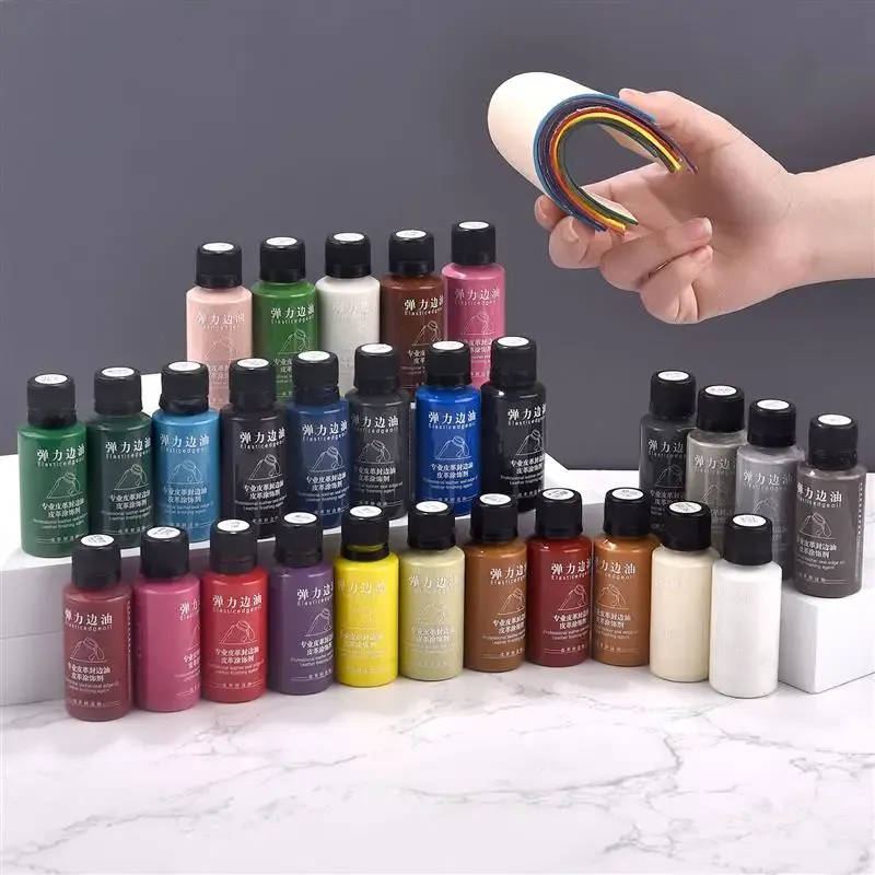 Leder Rand Farbe Öl Finish für DIY Schuhe