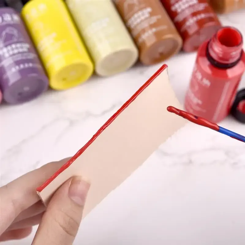 Leder Rand Farbe Öl Finish für DIY Schuhe