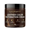 Leder Reparatur Creme Set mit Bürsten und Schwamm – Farbe brown