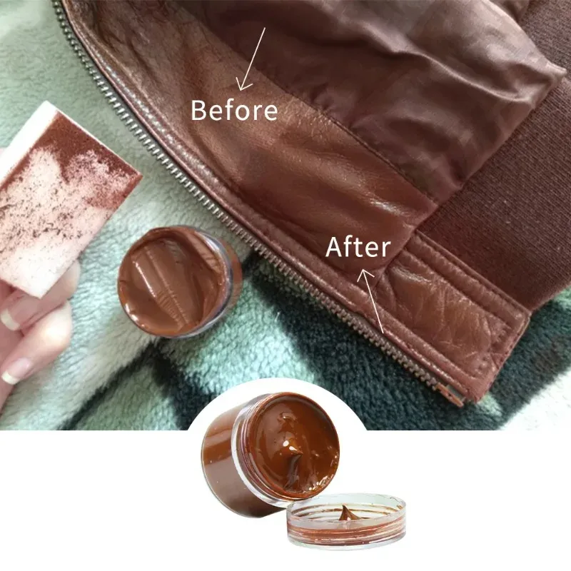 Leder Reparatur Farbcreme ölbasiert für DIY Lederarbeiten