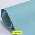 Leder Reparatur Patch 50 bis 200 cm – Farbe Sky blue