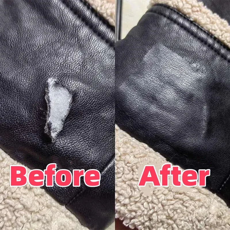 Leder Reparatur Patch schwarz sofortige Fixierung