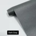Leder Reparatur Patchband Set 50 bis 100 cm – Farbe Dark Gray