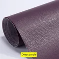 Leder Reparatur Patchband Set 50 bis 100 cm – Farbe Deep purple