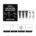 Leder Reparatur Set Kratzfarben Restaurator 5 Stück – Farbe 5pcs 1set