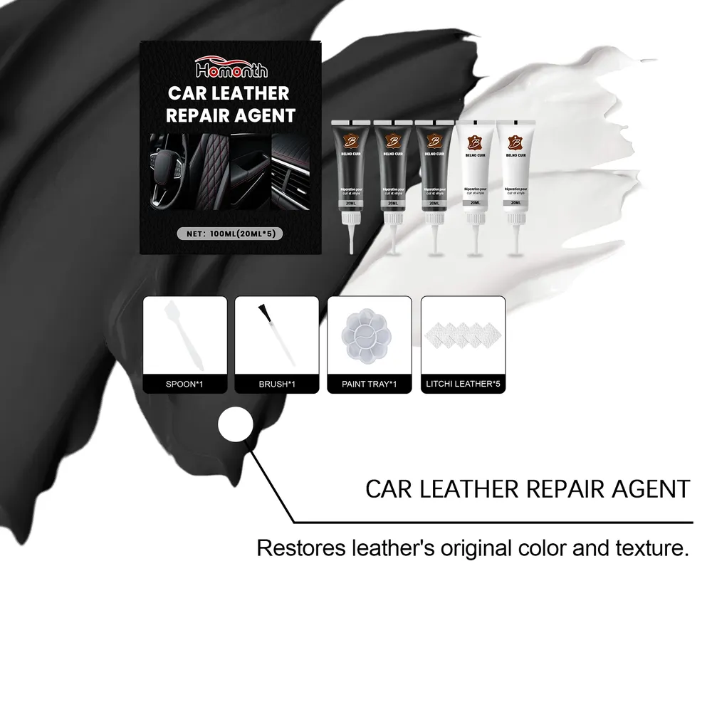 Leder Reparatur Set Kratzfarben Restaurator 5 Stück