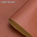 Leder Reparaturband selbstklebend 10 bis 138 cm für Sofa und Tasche – Farbe Light Brown