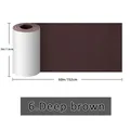 Leder Reparaturband selbstklebend 3 Stück – Color Dark Brown
