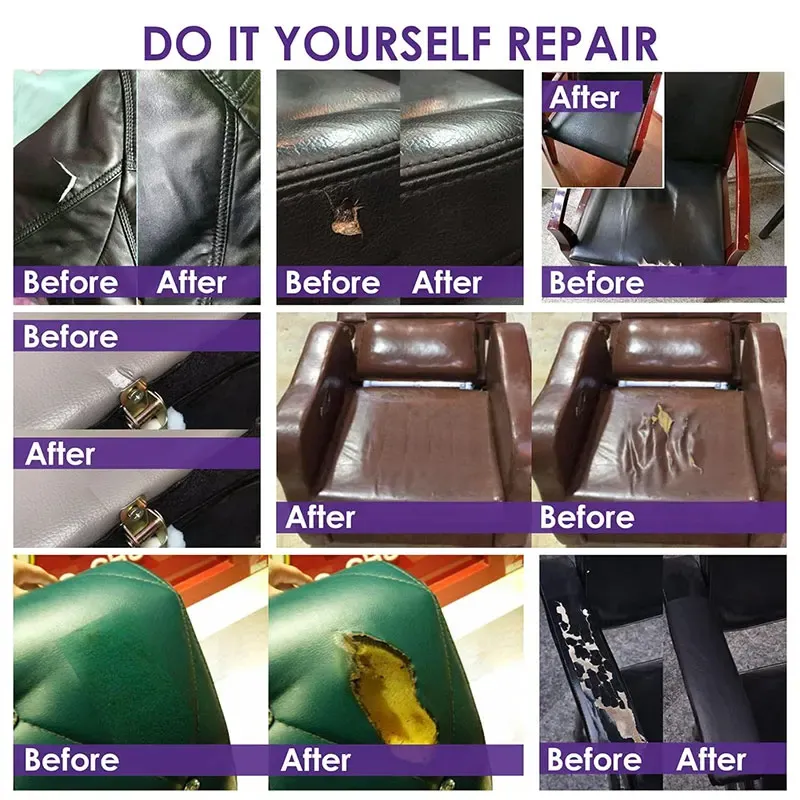 Leder Reparaturband selbstklebend 3 Stück