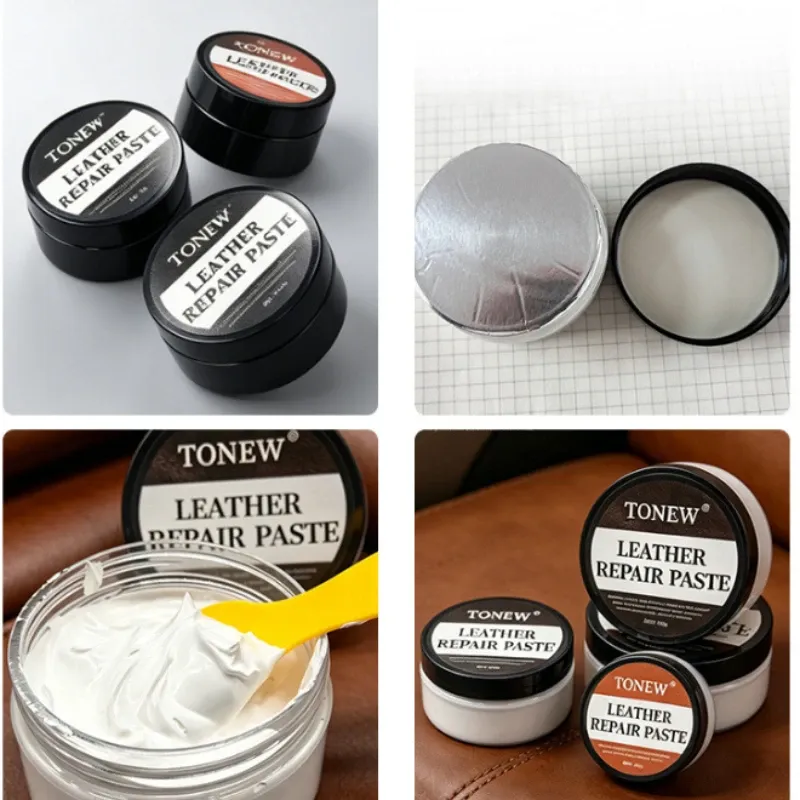 Leder-Reparaturfarbe 50 g professionell für Schuhe und Taschen
