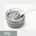 Leder-Reparaturfarbe 50 g professionell für Schuhe und Taschen – Farbe GREY
