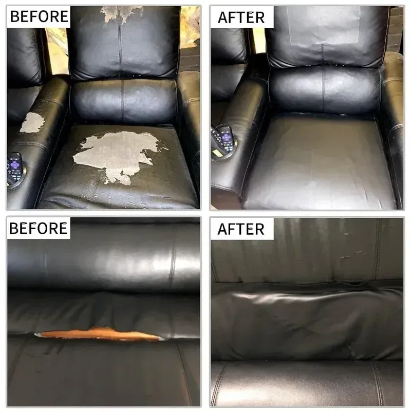 Leder Reparaturflicken selbstklebend wasserdicht für Möbel und Sitze