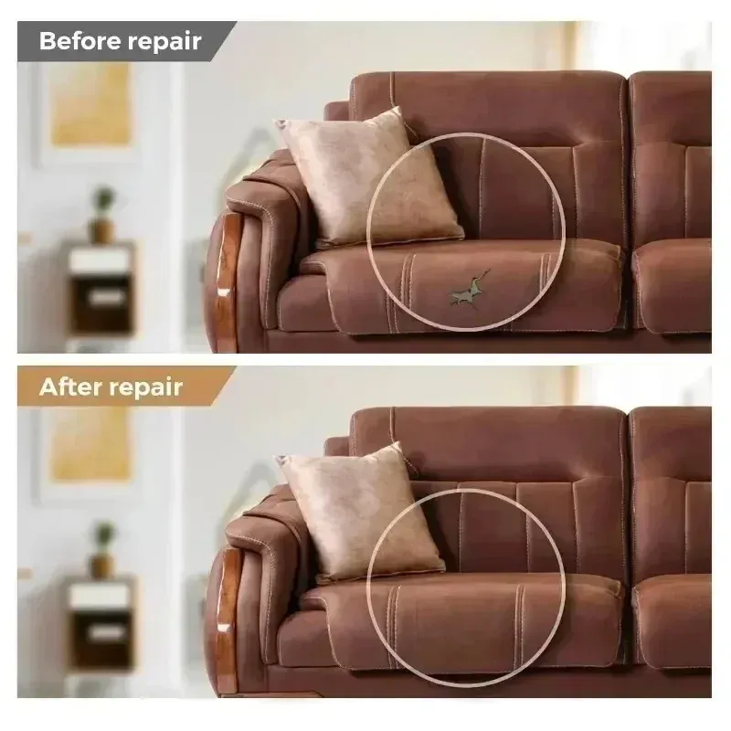 Leder Reparaturflicken selbstklebend wasserdicht für Möbel und Sitze