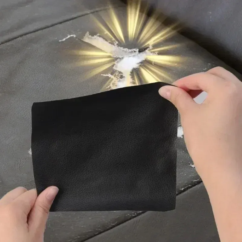 Leder Reparaturflicken selbstklebend wasserdicht für Möbel und Sitze