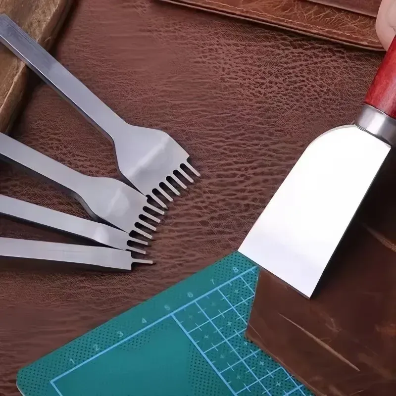 Leder-Reparaturset mit Nähschub und Faden