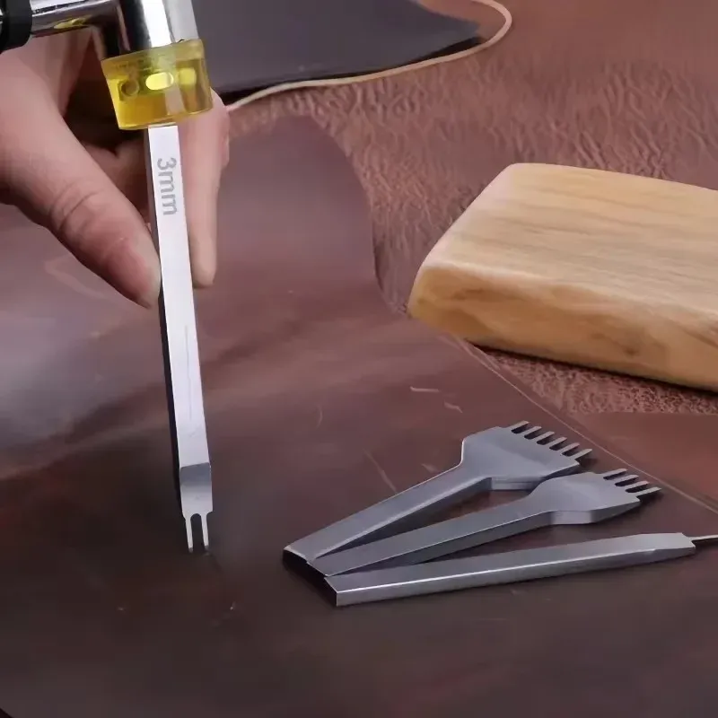 Leder-Reparaturset mit Nähschub und Faden