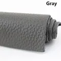 Leder Rindsleder 1,5 mm dick weich mit Muster für DIY – Farbe Dunkelgrau