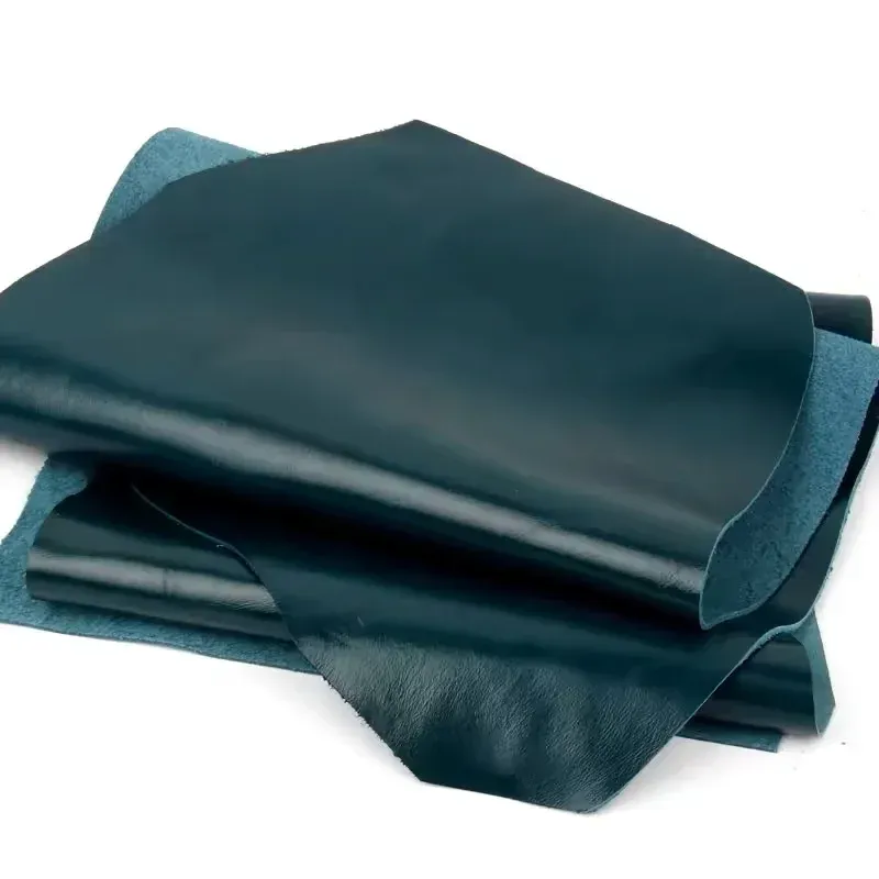 Leder Rindsleder geölt tiefblau für Sofas und DIY