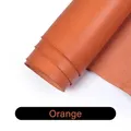 Leder Rindsleder gewachst 22 x 26 cm 1,0 bis 3,0 mm Dicke – Color Orange