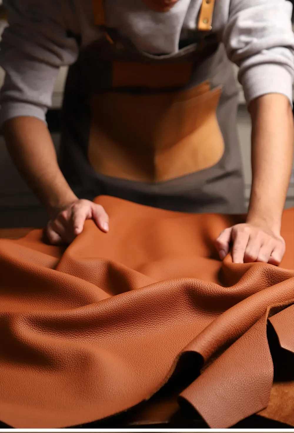 Leder Rindsleder Narbung weich chromgegerbt für Taschen und DIY