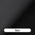 Leder Rindsleder Narbung weich chromgegerbt für Taschen und DIY – Color Noir(Black)