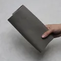 Leder Rindsleder pflanzlich gegerbt für Gürtel und DIY – Farbe gery