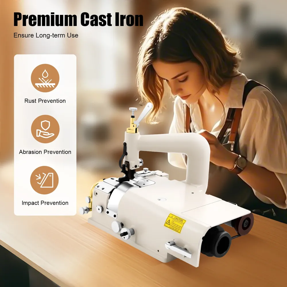 Leder Schärfmaschine 40mm breit für Filz Kunststoff Gummi