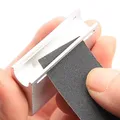 Leder Schleifpapierklemme Aluminium Polier Reinigungs Werkzeug – 5