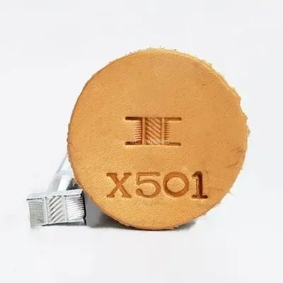 Leder Schnitzerei Geprägte Legierung Galvanik Werkzeug Stempel