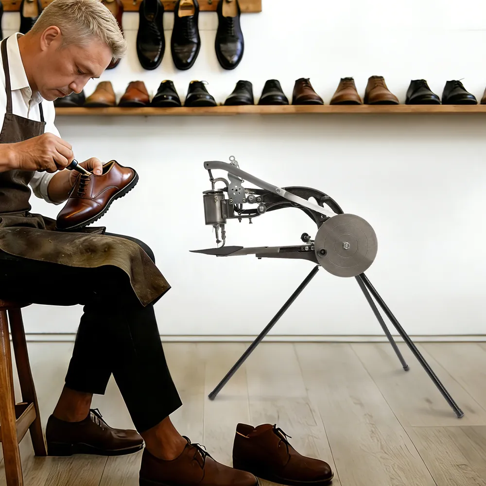 Leder Schuhmacher Nähmaschine Handkurbel 360 Grad Universal Schlüssel