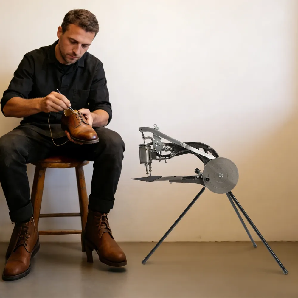 Leder Schuhmacher Nähmaschine manuell 360 Grad einstellbar