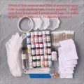 Leder Sneaker Pigmente Acrylfarbe wasserfest 18 Farben – Farbe 18-color set